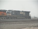 NS 9459 in the smoke